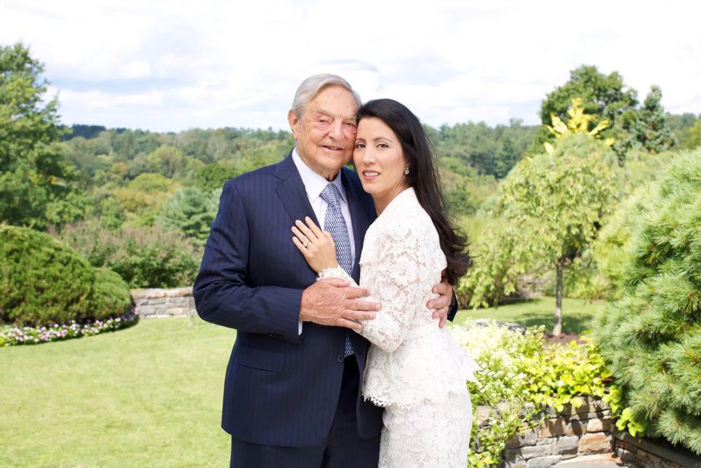 George Soros ja Tamiko Bolton 2013. aastal.