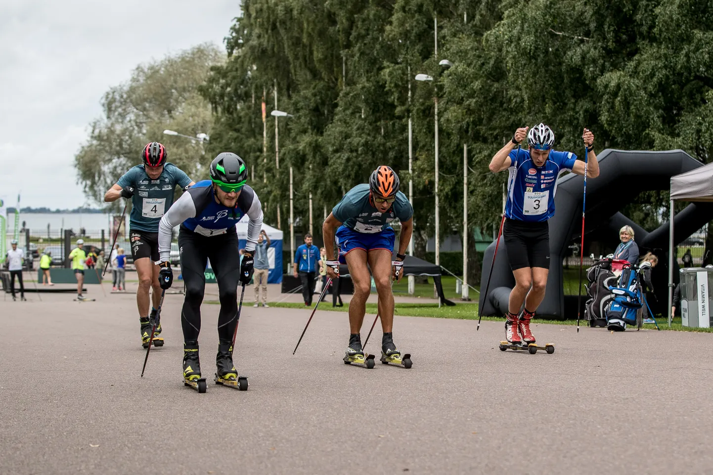 Team Haanja liikmed mullu septembris hooaja-eelsel šõuvõistlusel. Seoses tipptulemuste puudumisega kahanes EOK toetus oluliselt ja uuel hooajal võib Team Haanja koosseis olla seetõttu õhem.