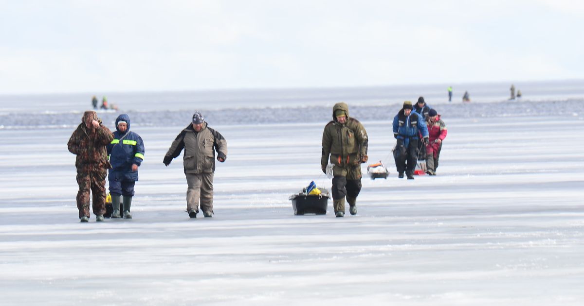 Video: kalamees vajus sekunditega läbi Peipsi järve jää