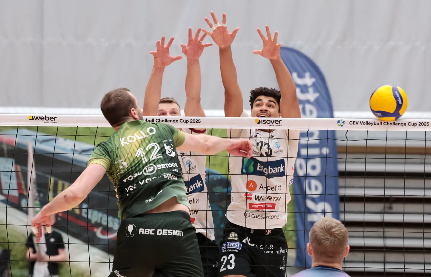 Tartu Bigbank (valges) vs Võru Barrus. NB! Foto on illustratiivne.
