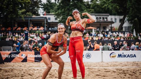 Graudiņa/Samoilova iekļūst Eiropas čempionāta ceturtdaļfinālā