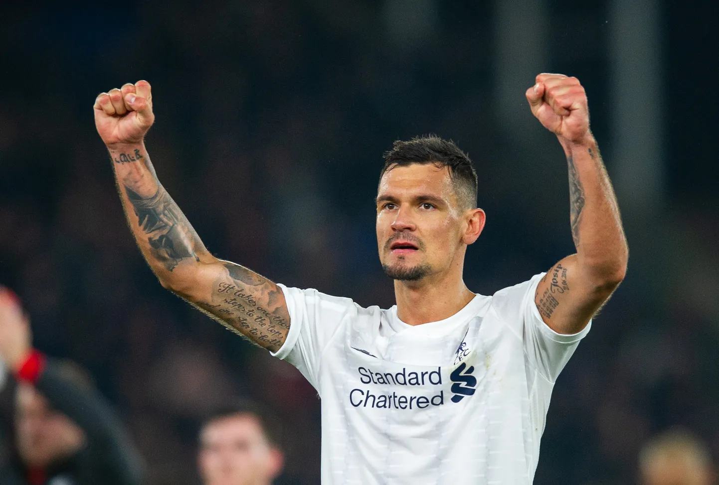Liverpooli horvaadist keskkaitsja Dejan Lovren.