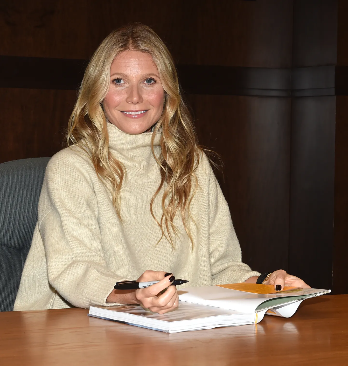 Gwyneth Paltrow oma raamatu "The Clean Plate" esitlusel.