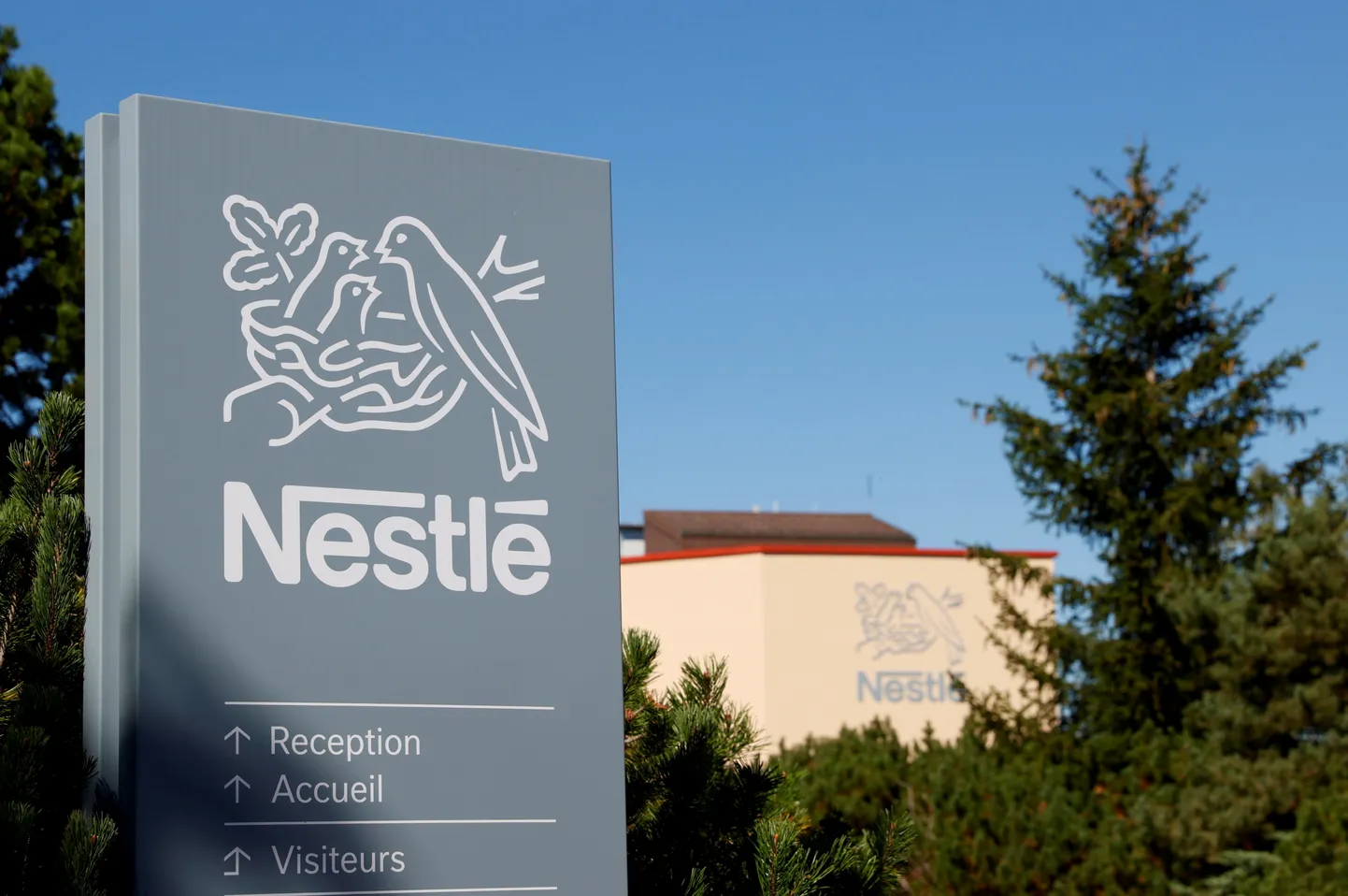 Nestle logo.