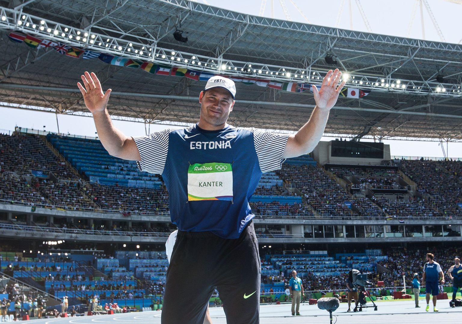 Gerd Kanter Rio olümpial.