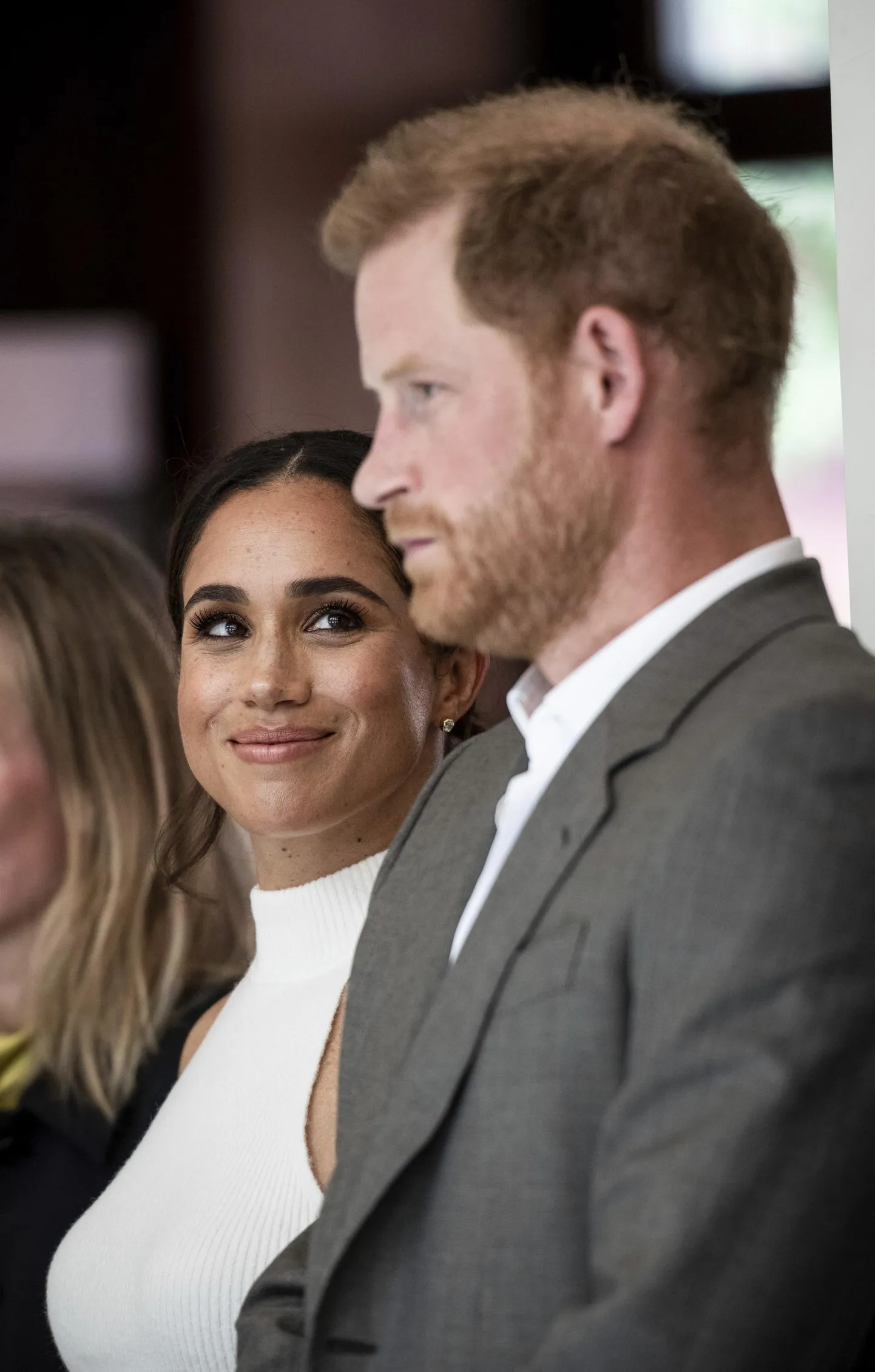 Meghan ja prints Harry (Fabian Strauch/dpa via AP) FOTO: Rolf Vennenbernd