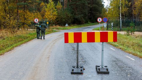 Riigikogu lükkas Eesti-Vene piiri sulgemise ettepaneku tagasi