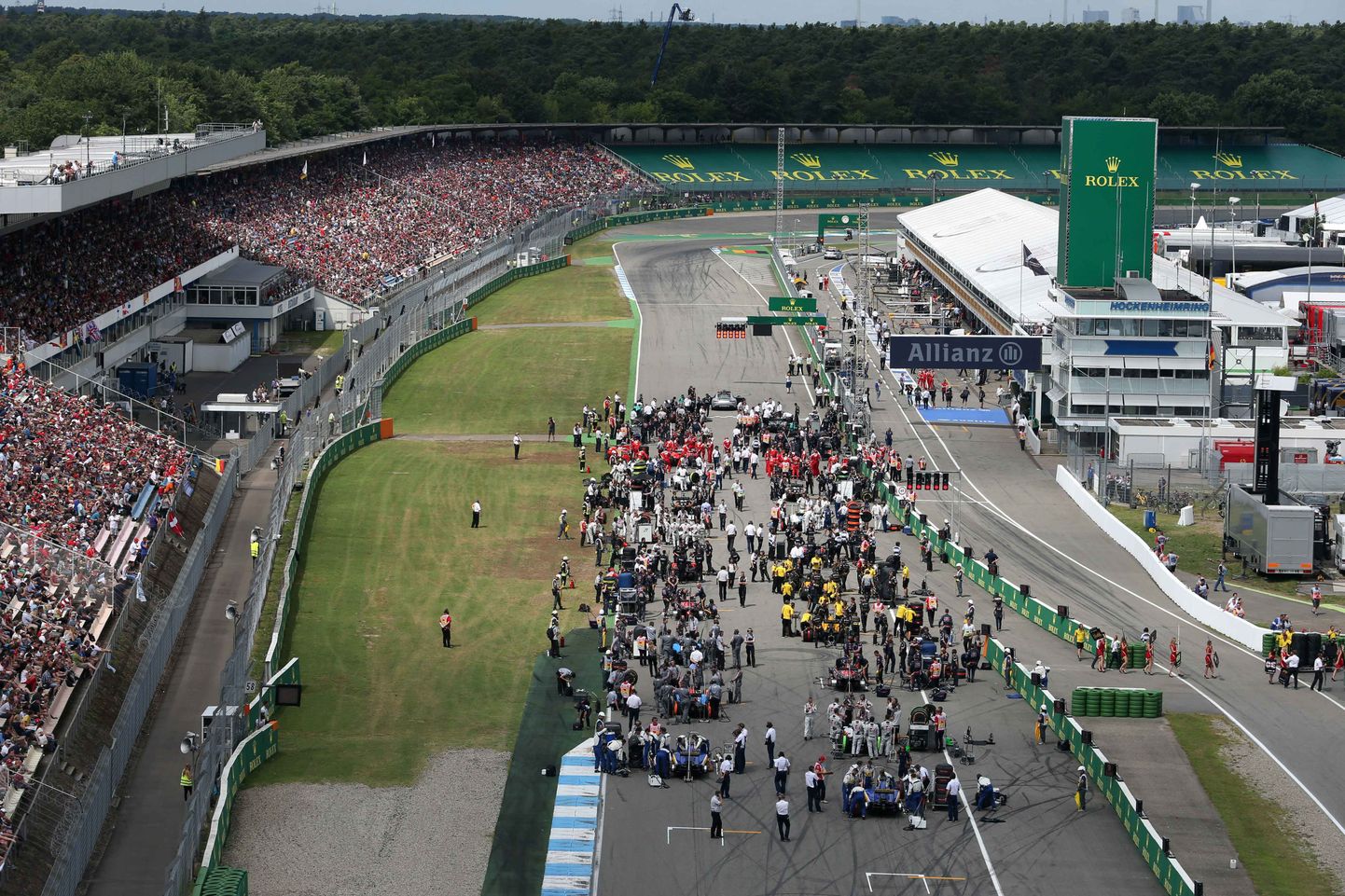 Hockenheimi ringrada, kus järgmisel aastal enam F1 etappi ei peeta.