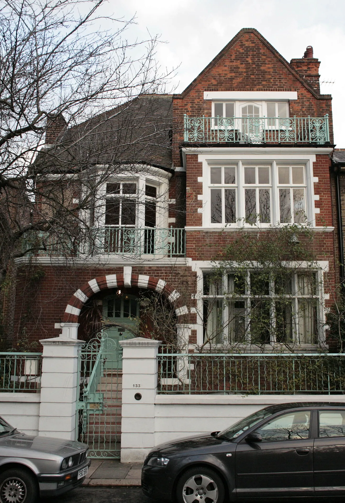 Kirjanik James Matthew Barrie`le kuulunud maja Londonis