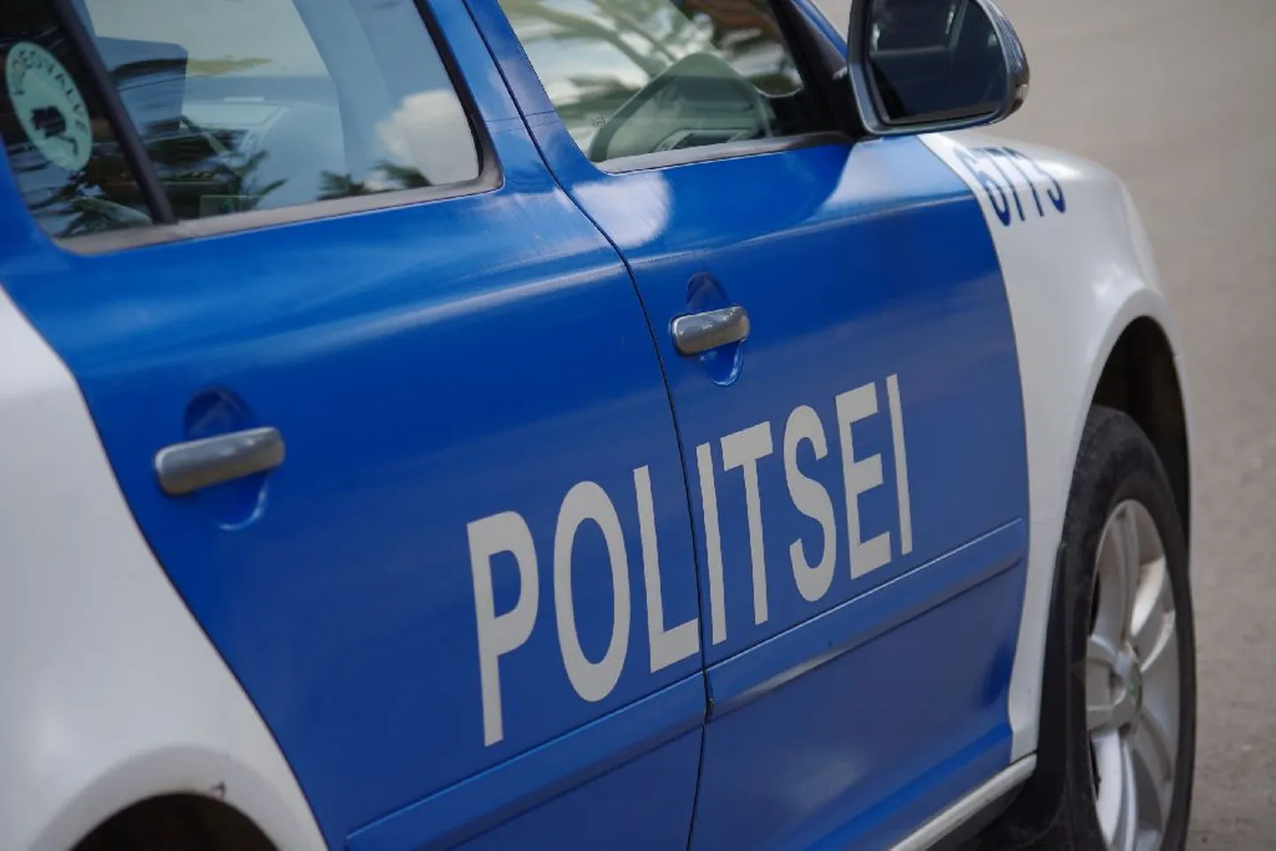 Politseiauto. Foto on illustratiivne.