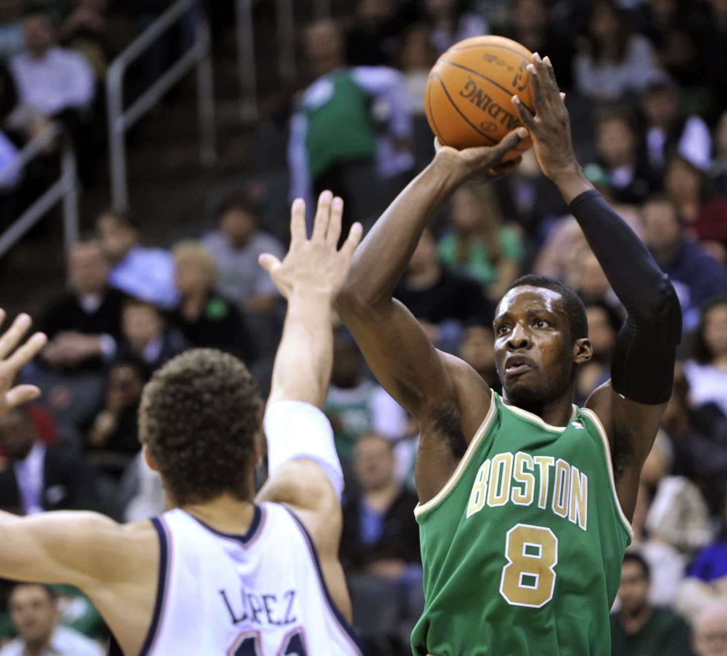 Boston Celticsi ääremängija Jeff Green.