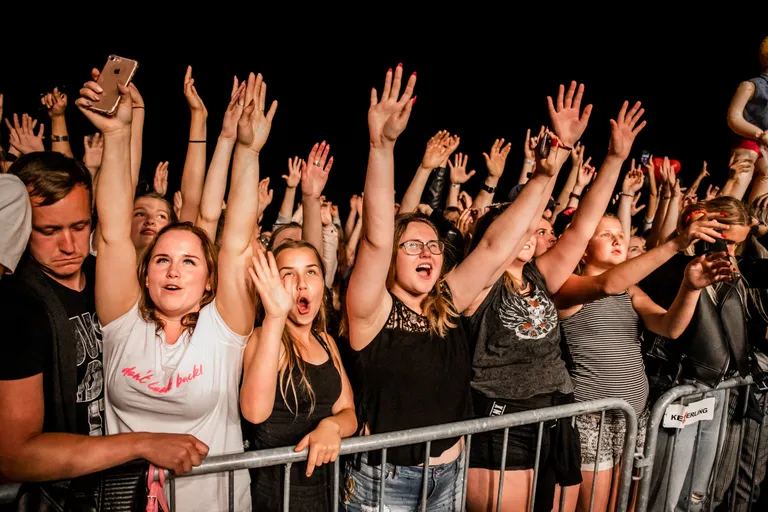 Publik Valgeranna festivalil 2018.
