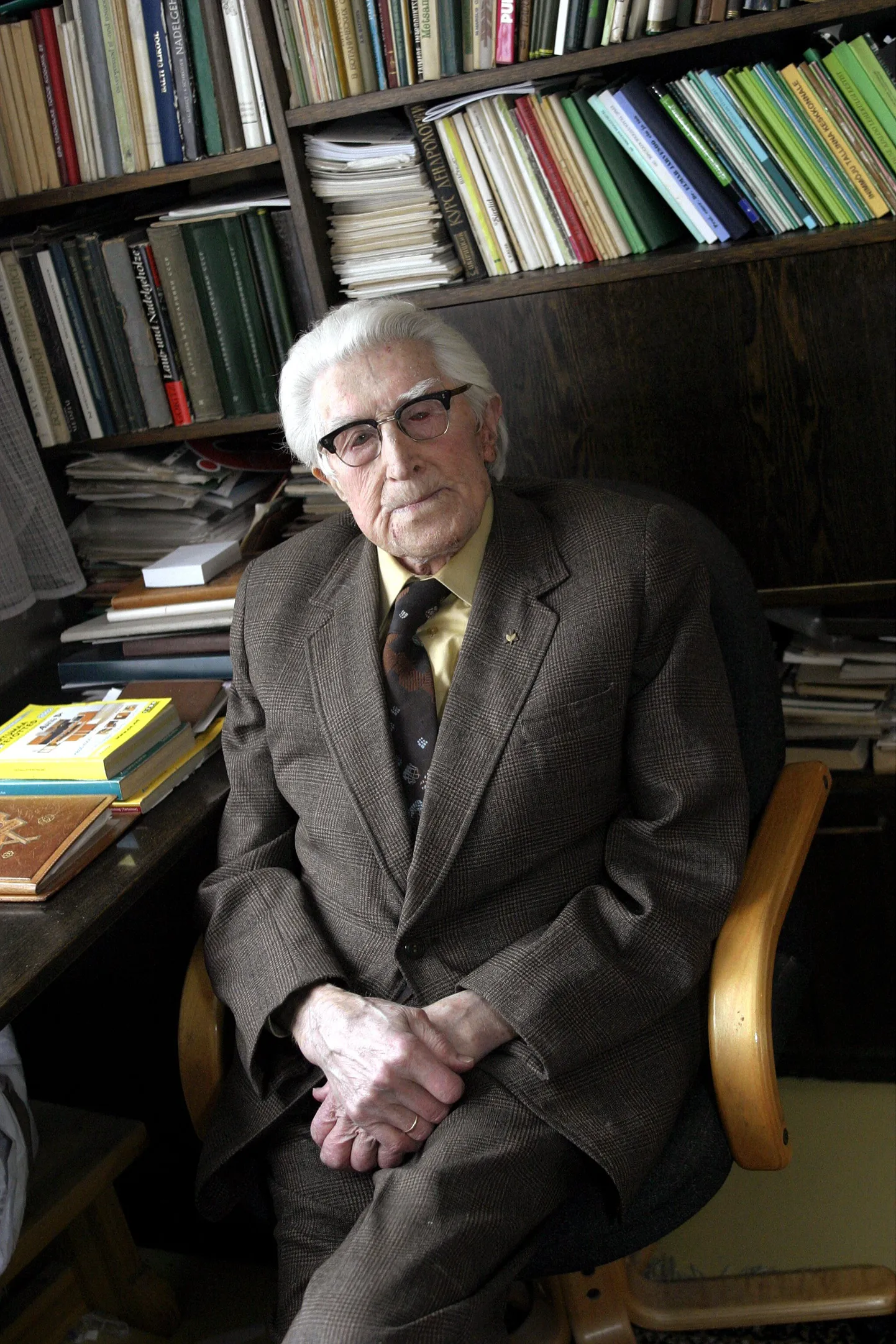 Legendaarne metsandusteadlane emeriitprofessor Endel Laas.