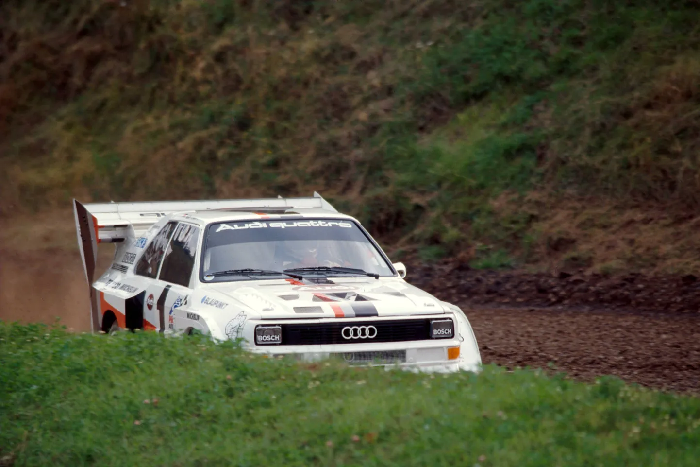 B-rühma Audi Quattro. Foto on illustratiivne.