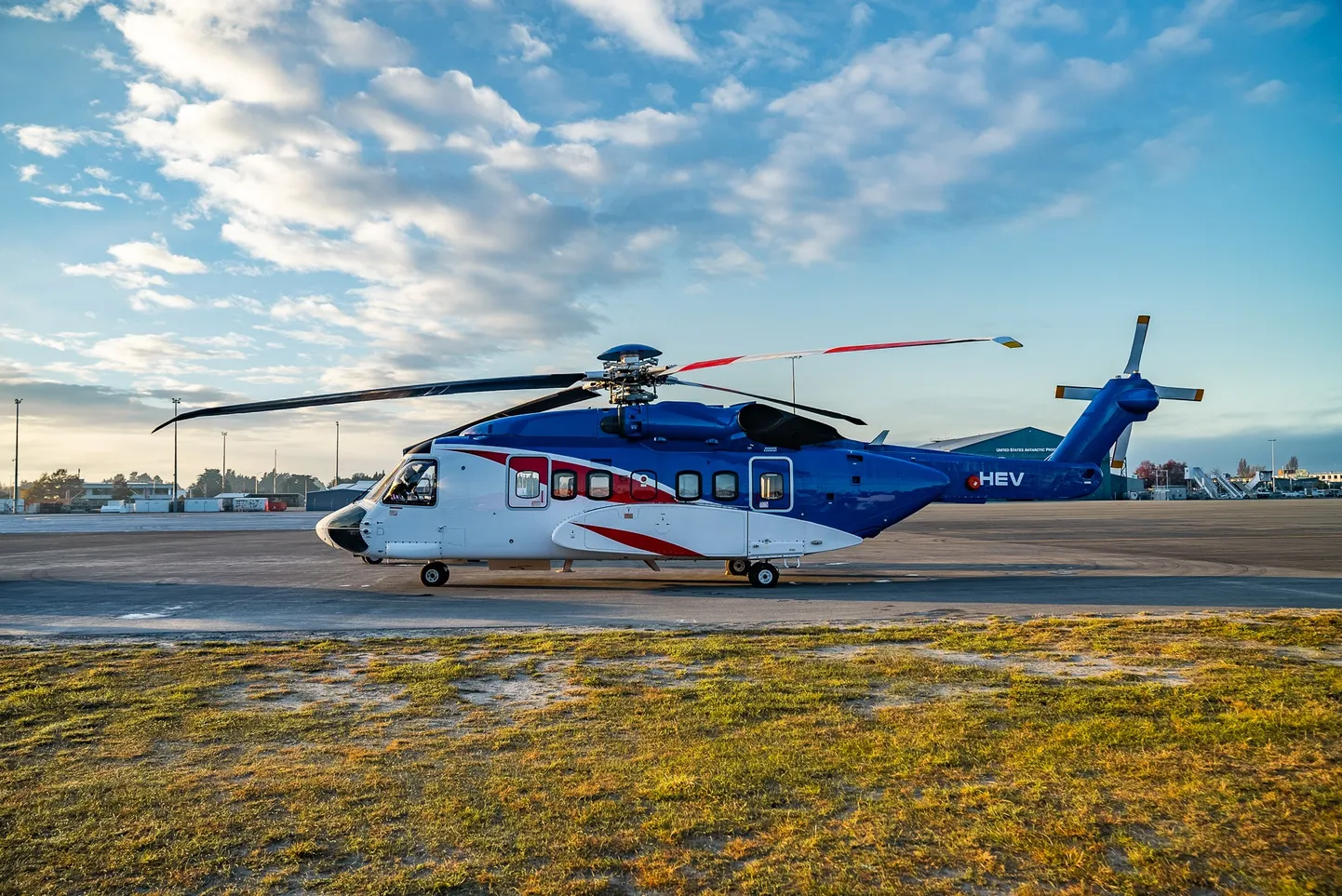 Helikopter Sikorsky S-92.