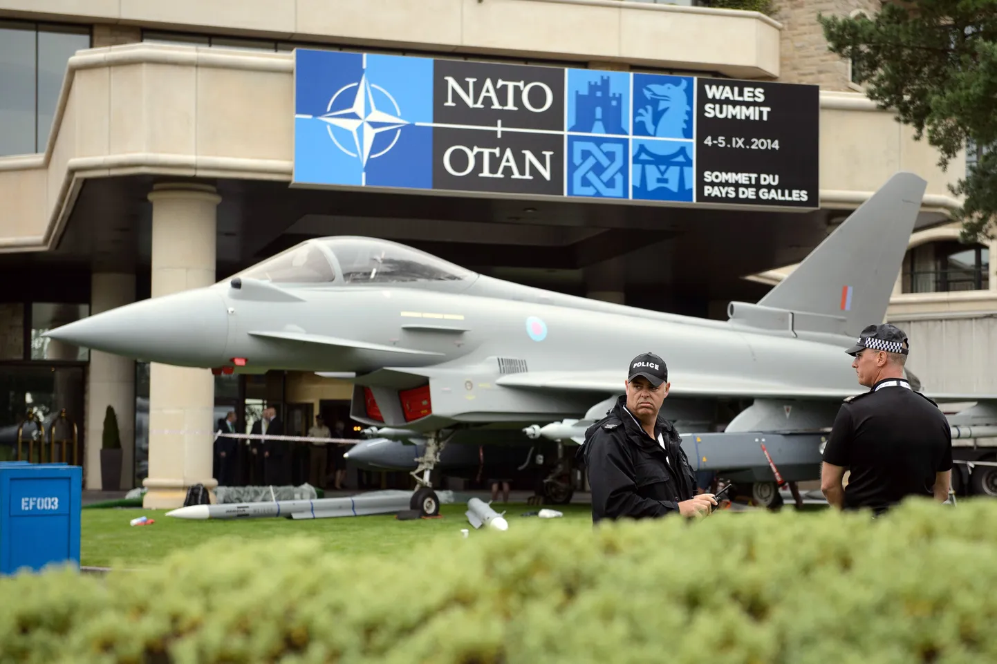 NATO tippkohtumist Walesis julgestasid tuhanded politseinikud.