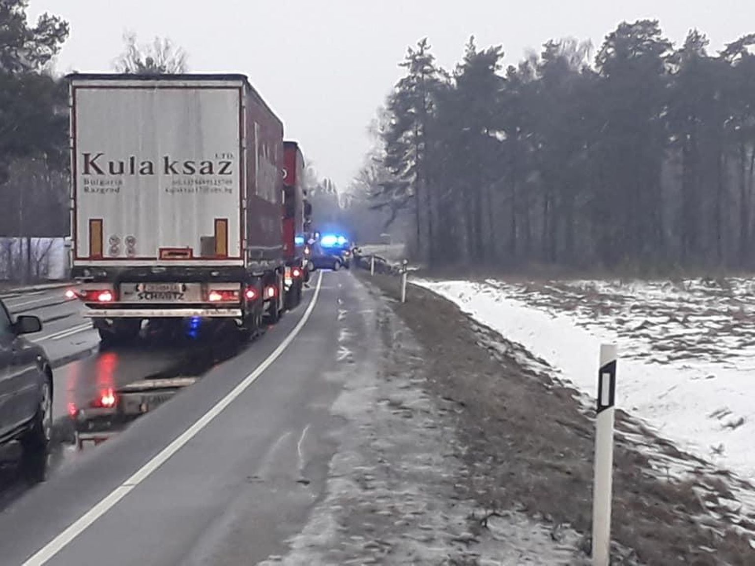 Tallinna–Pärnu–Ikla maanteel Märjamaa lähistel on liiklus õnnetuse tõttu suletud.