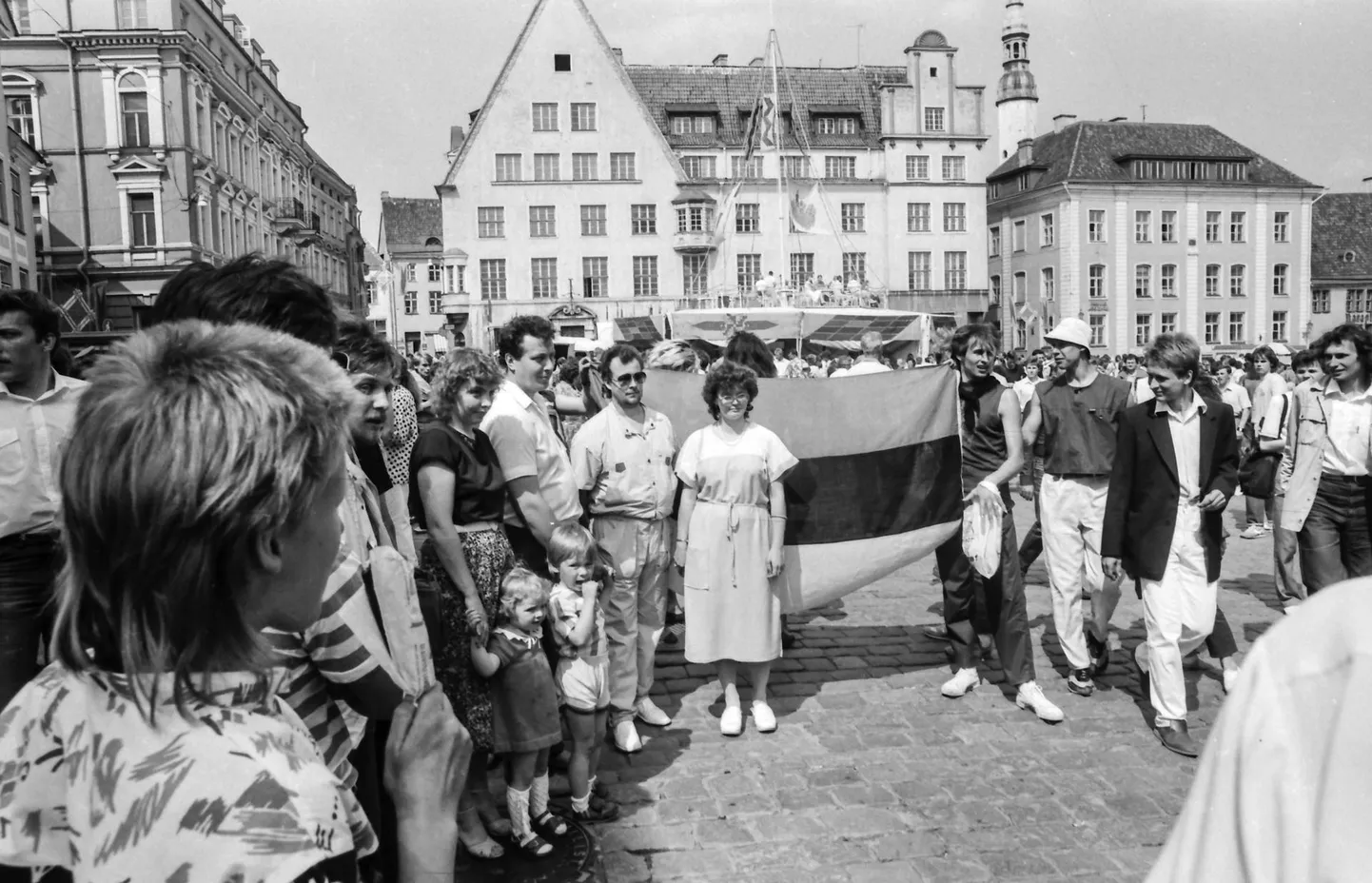 Vanalinnapäevad 1988. aastal. Pilt on illustreeriv.