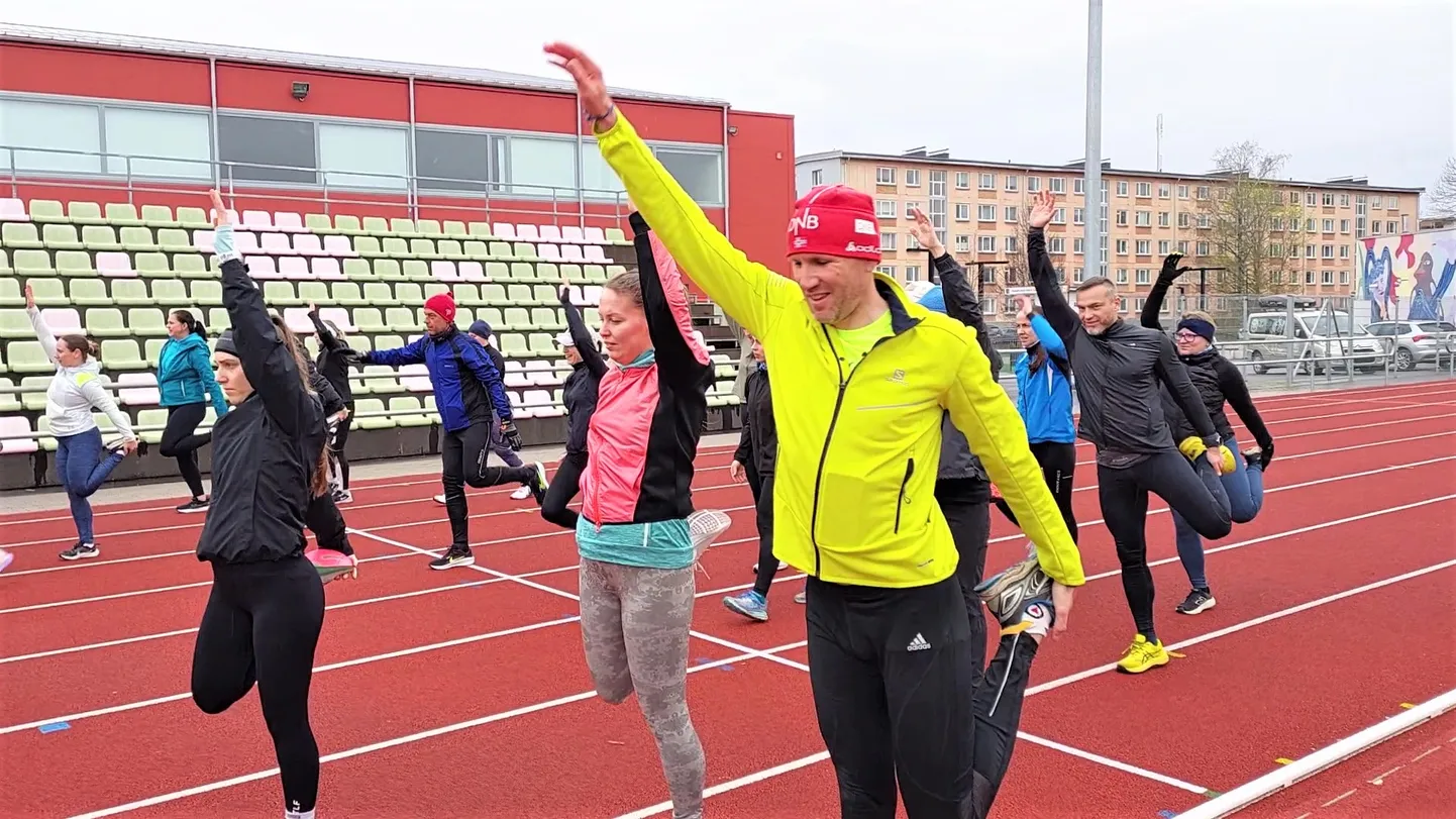 Jõhvis Heino Lipu staadionil toimunud avalikus ühistrennis osales 31 jooksuhuvilist.