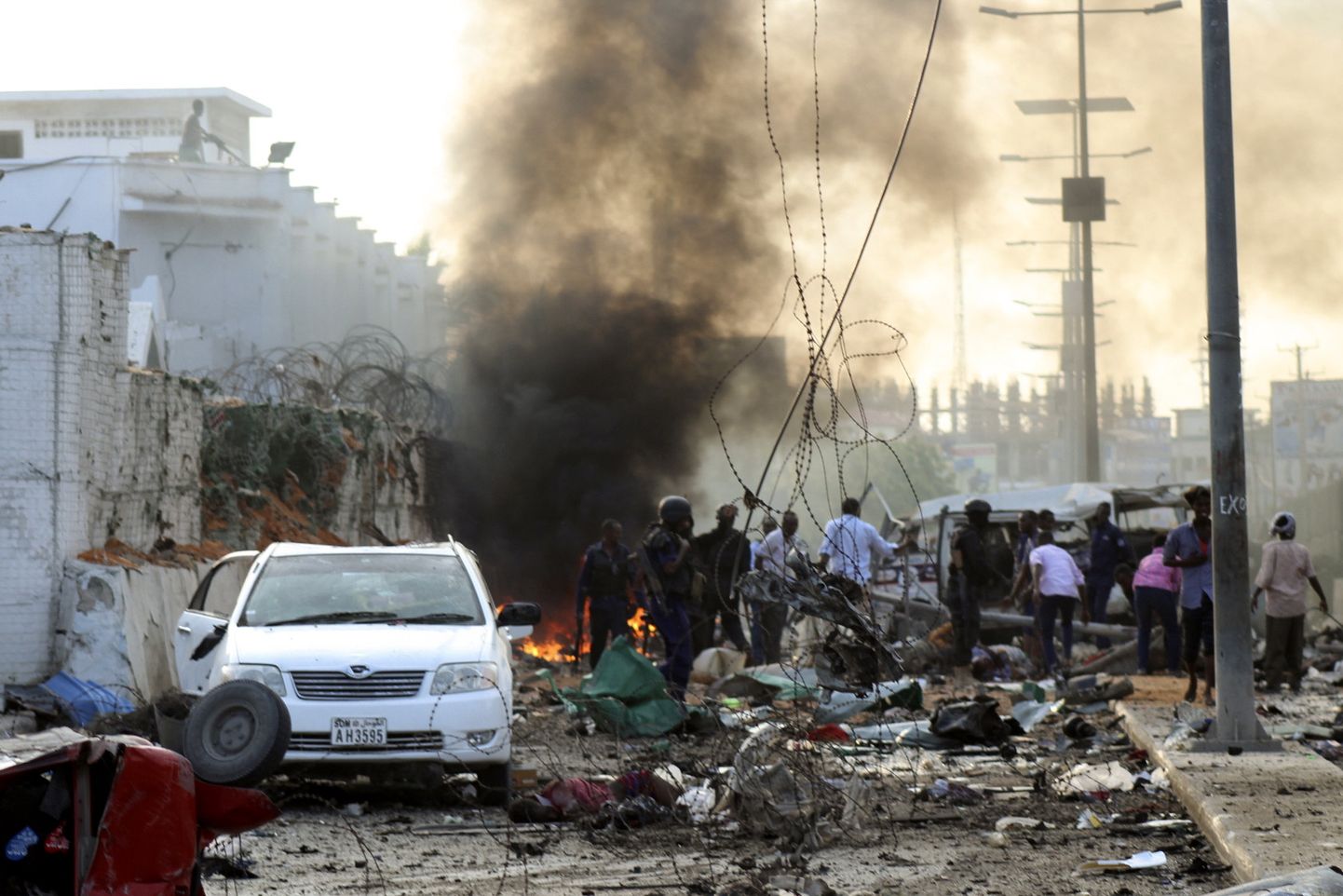 Pärast novembrikuist Al-Shabaabi terrorirünnakut Muqdishos.