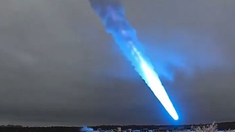 ВИДЕО ⟩ В небе над США взорвался метеорит