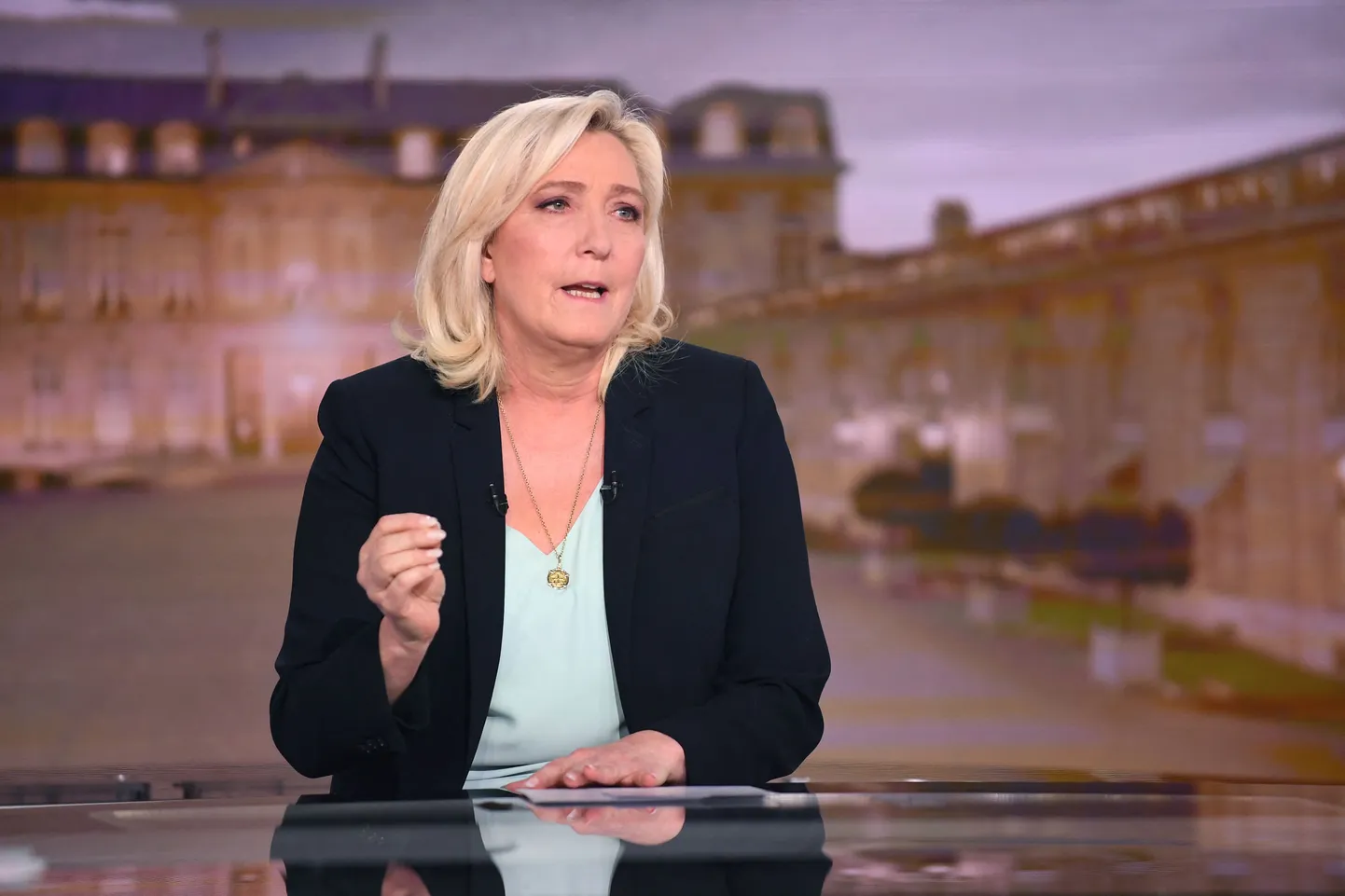 Prantsuse paremäärmuslaste liider Marine Le Pen.