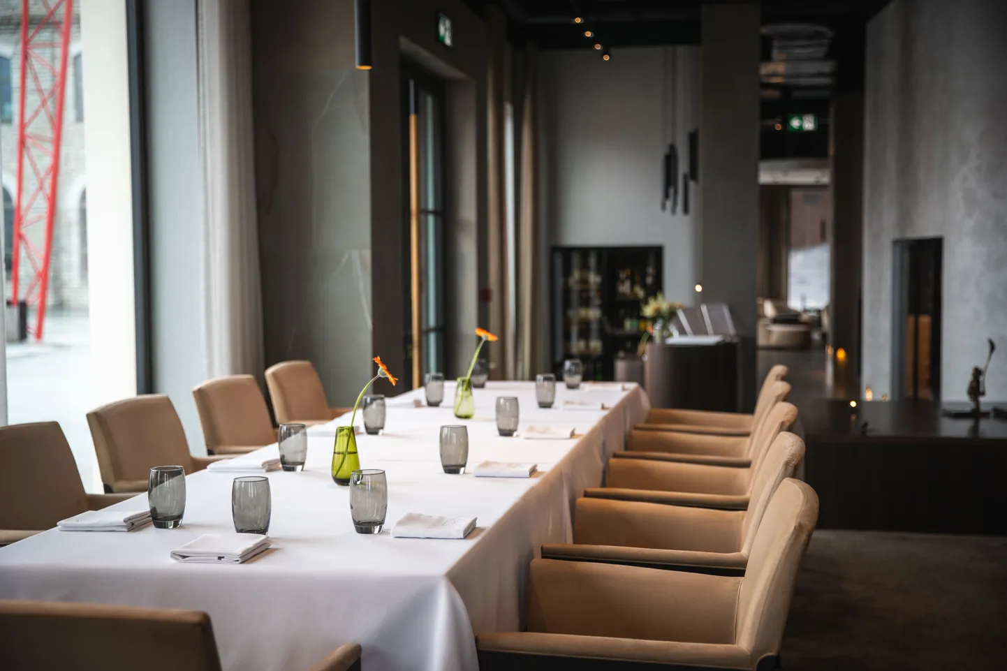 Michelini tärniga pärjatud Restoran 180° Noblessneris. Pilt on illustreeriv.