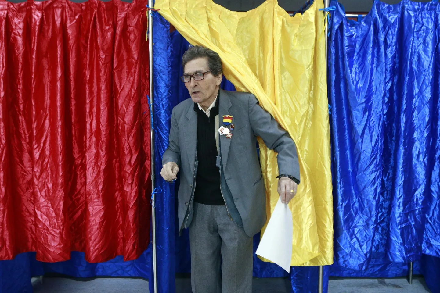 Hääletusjaoskond Rumeenias.