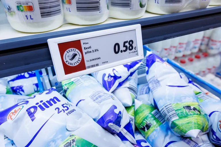 Eurofinsi märgis tootesildil.