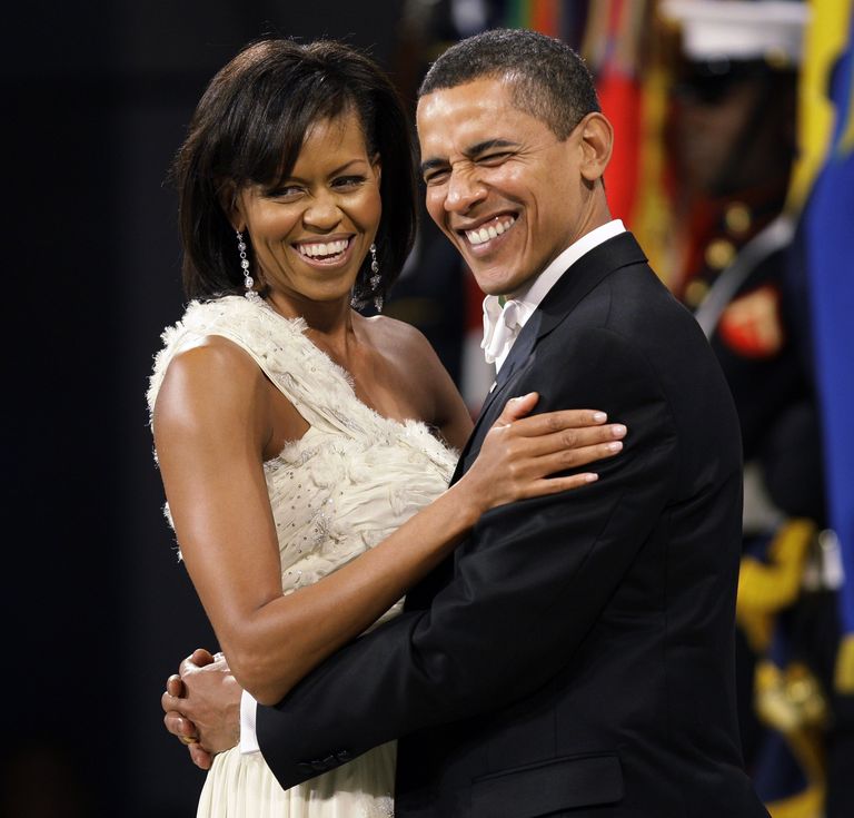 USA president Barack Obama ja esileedi Michelle Obama 20. jaanuaril 2009 inauguratsiooniballil