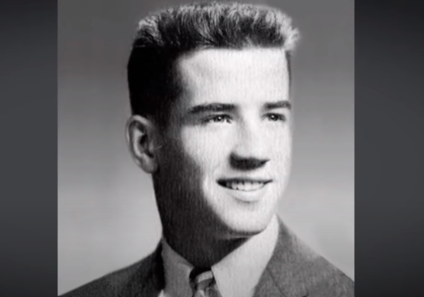 Joe Bideni keskkooliaegne foto