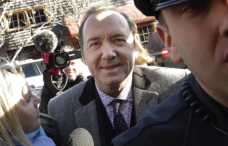 Kevin Spacey 7. jaanuaril 2019 Massachusettsis Nantucketis kohtus