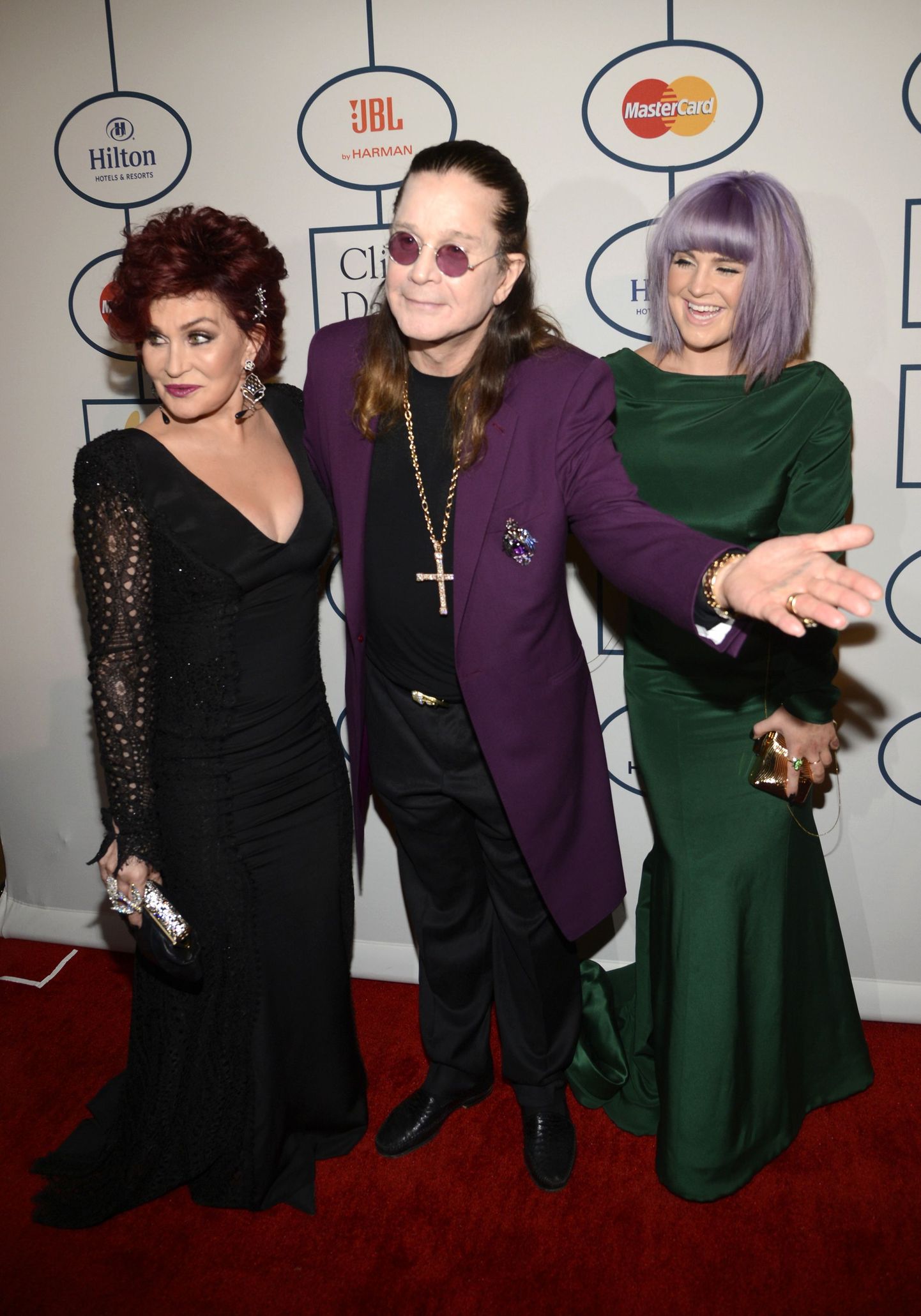 Sharon, Ozzy, Kelly Osbourne