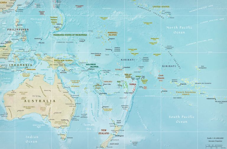 Saalomoni saared kaardil