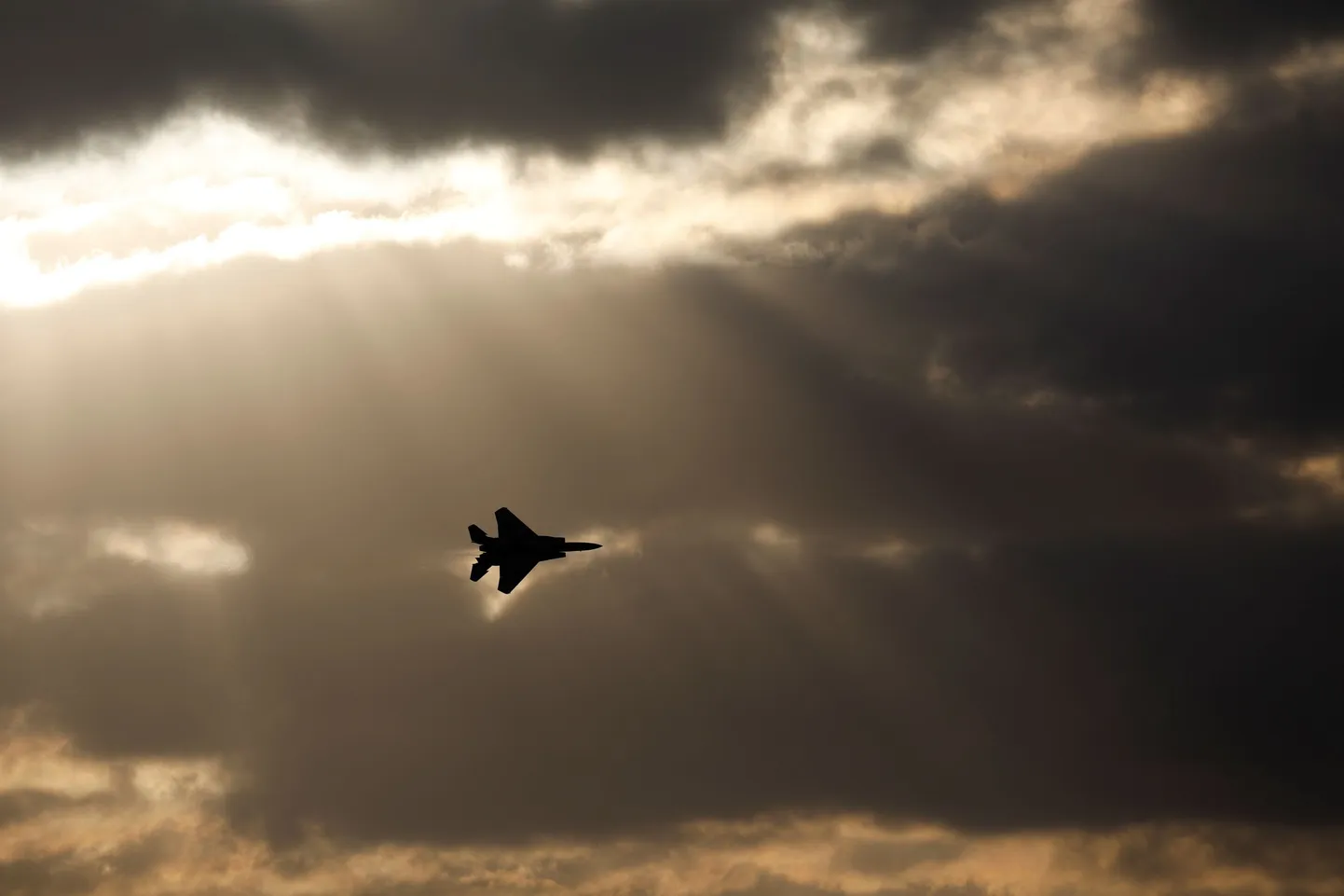 Iisraeli õhujõudude F-15 hävitaja.