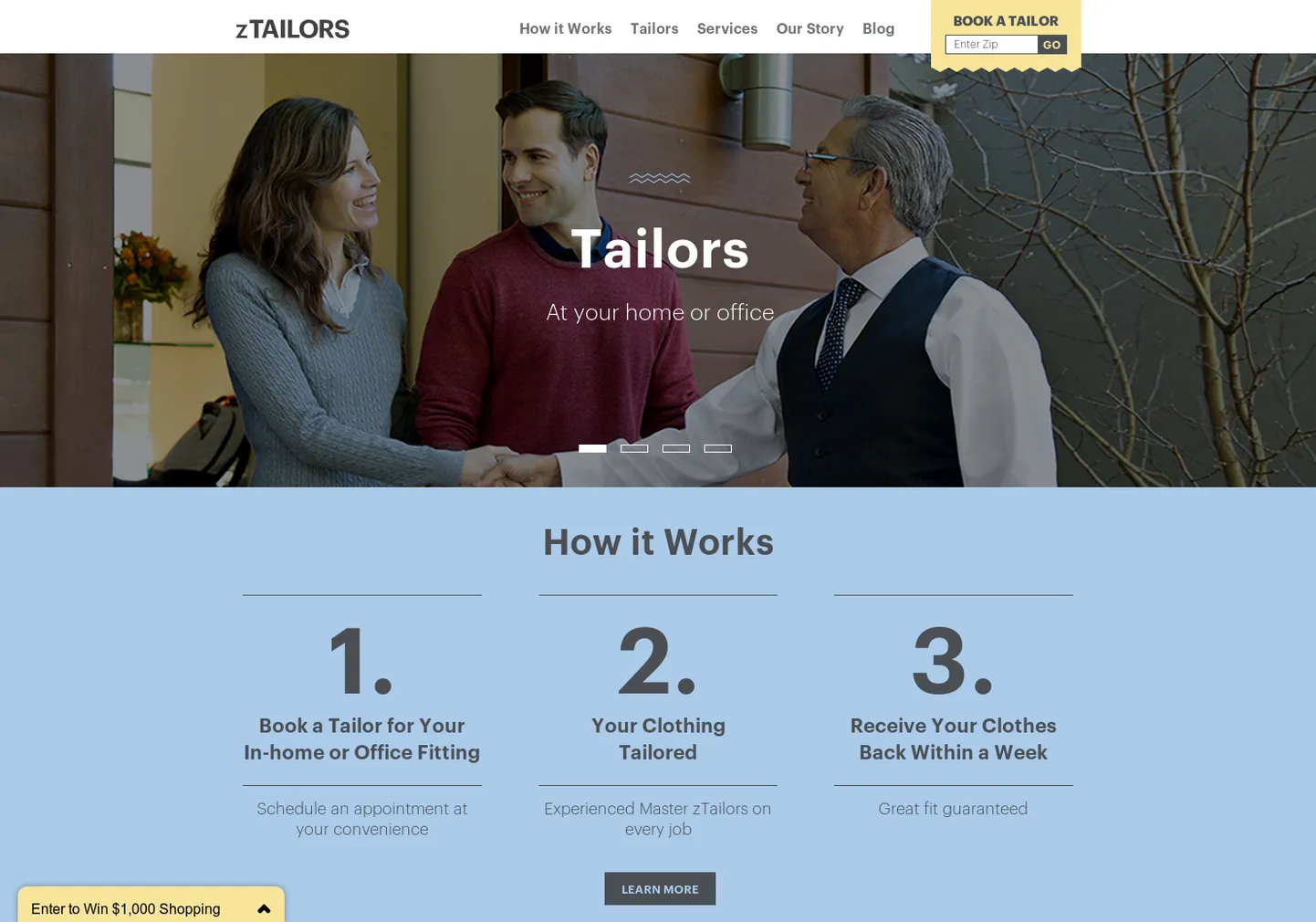 zTailors'i veebikeskkond