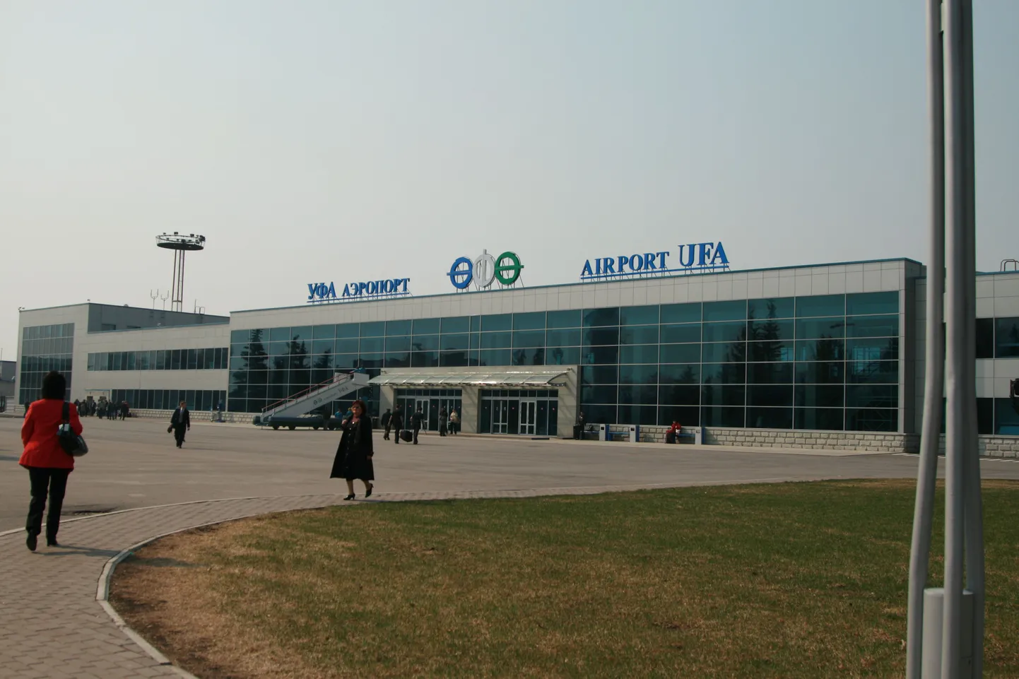 Ufa lennujaama terminal.