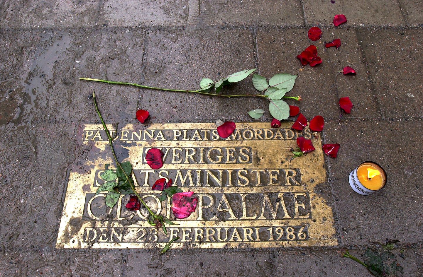 Olof Palme mõrvapaik Stockholmis
