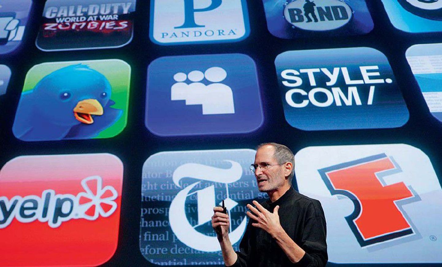 Apple juht Steve Jobs on suutnud panna miljonid inimesed oma pilli järgi tantsima.