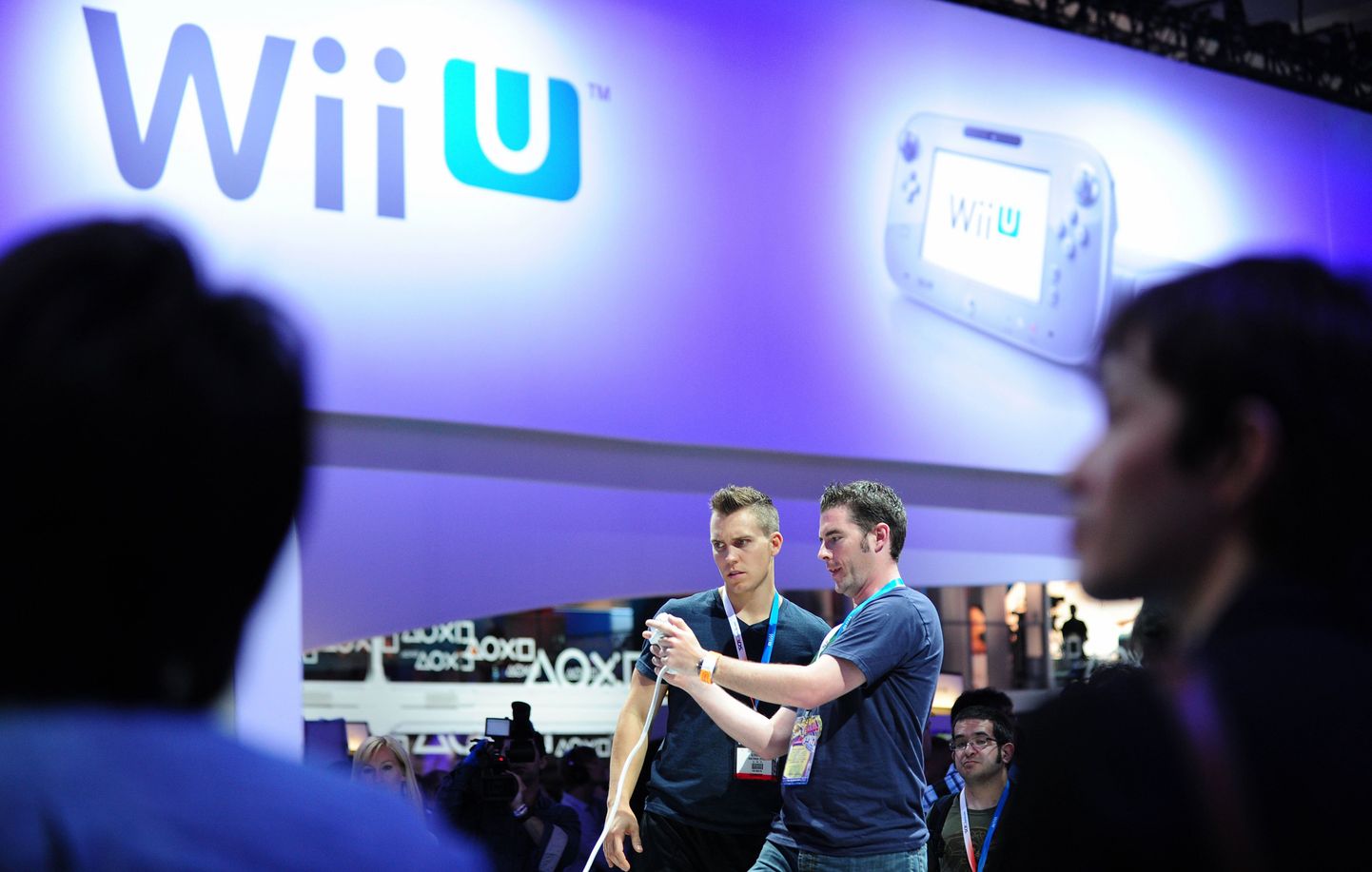 Nintendo Wii U konsooli esitlus.