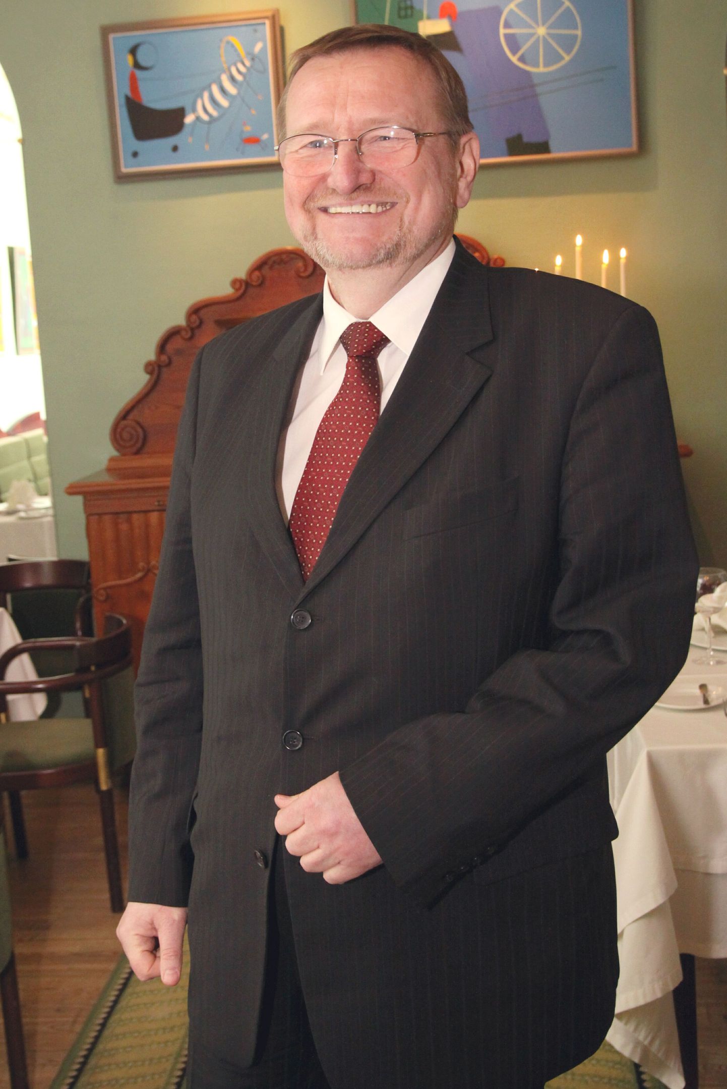 Leedu Vabariigi suursaadik Eestis Juozas Bernatonis.