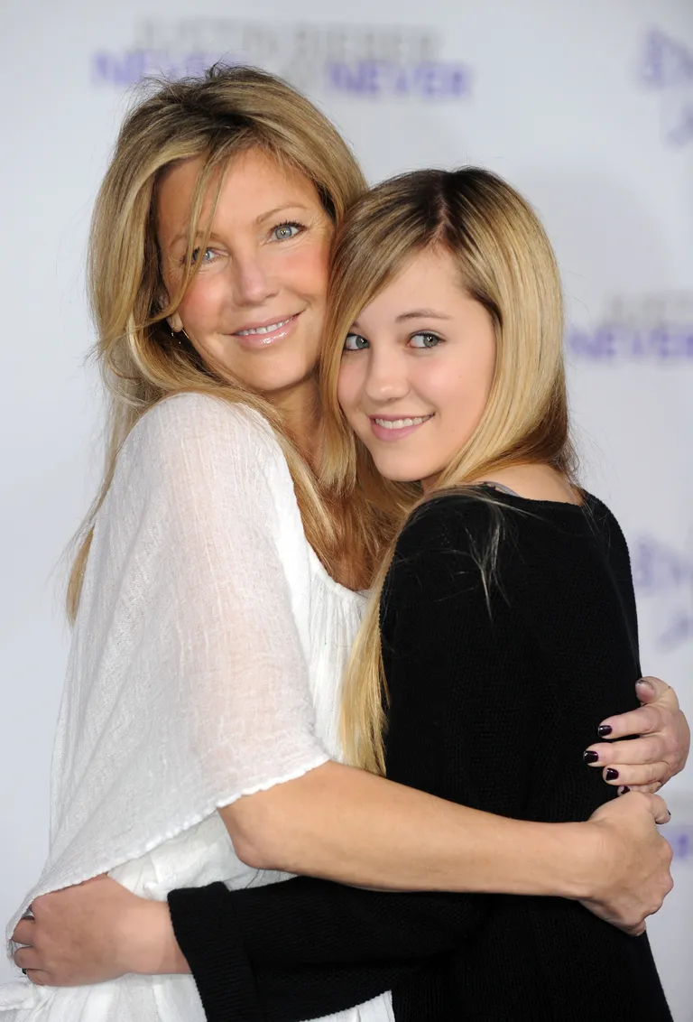 Heather Locklear ja ta tütar Ava Elizabeth