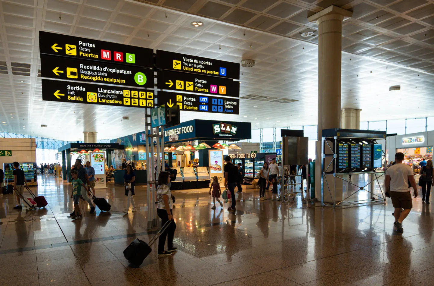 Аэропорт Барселоны. Иллюстративное фото