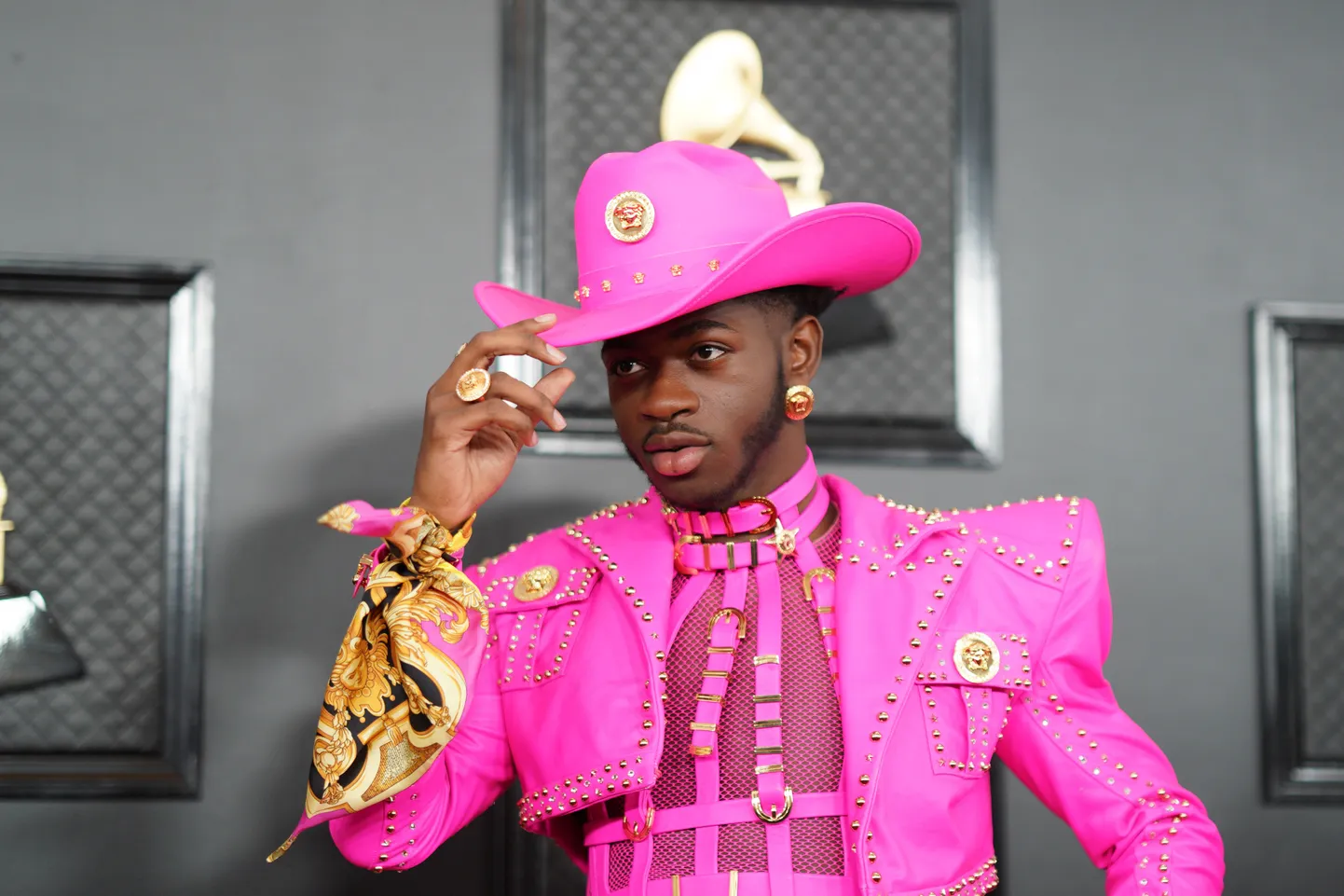 Räppar Lil Nas X 26. jaanuaril 2020 Los Angeleses 62. Grammy auhundade jagamisel