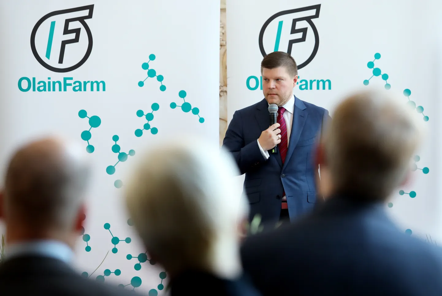 Председатель правления Olainfarm Лаурис Мациевскис