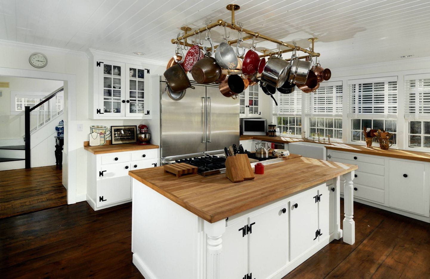 Köök Rene Zellwegerile kuulunud majas Connecticuti osariigis.