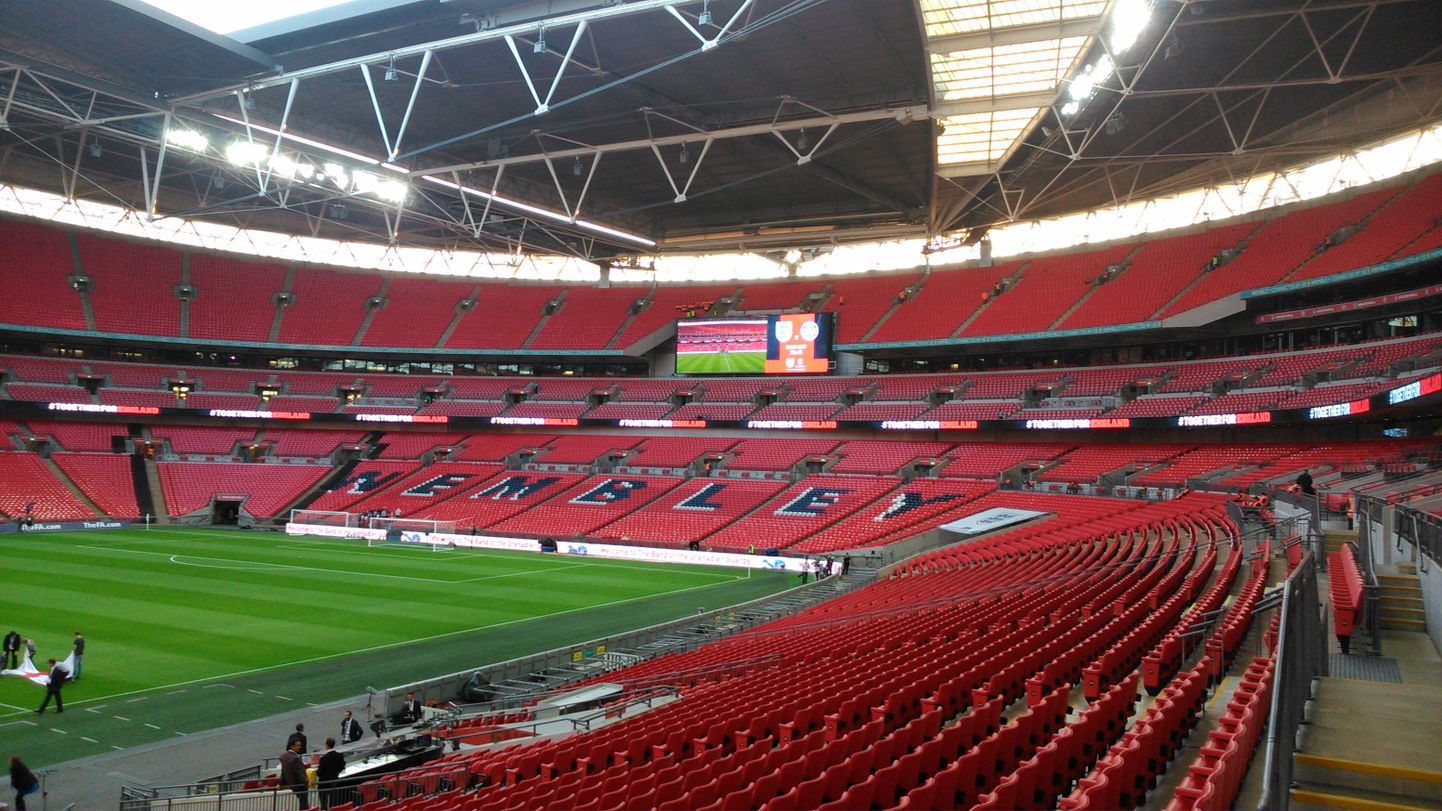 Стадион "Уэмбли" в Лондоне.