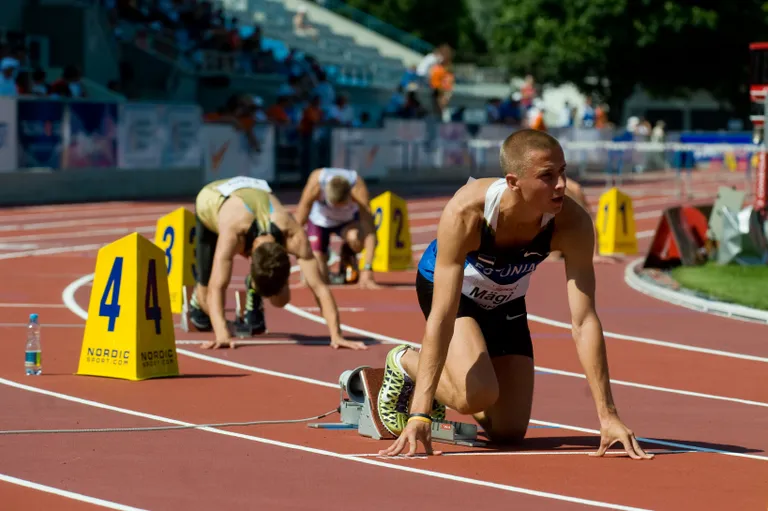 Rasmus Mägi 2011. aastal Tallinnas toimunud juunioride EMil.
