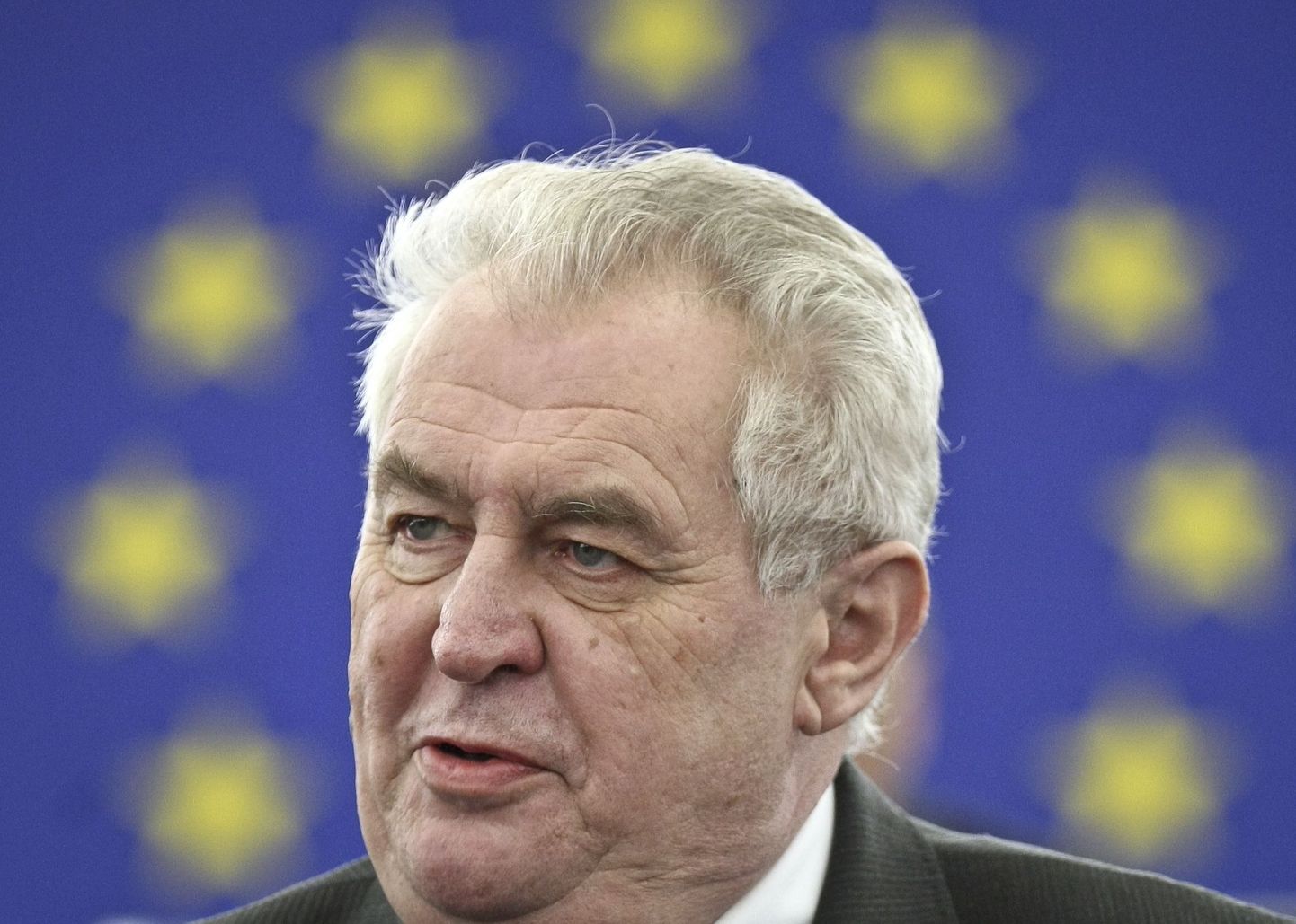 Tšehhi president Miloš Zeman.