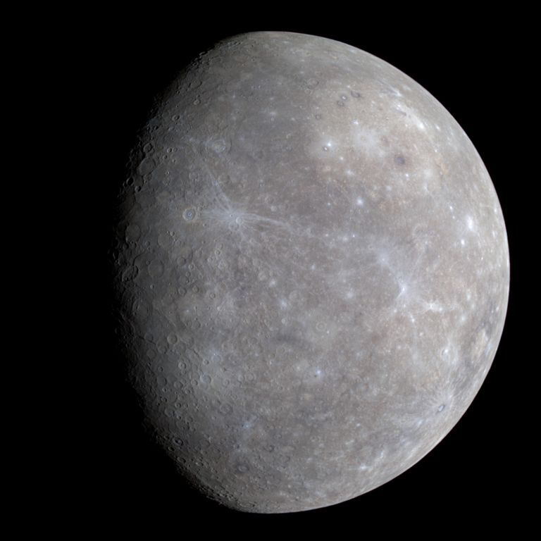 Selle pildi Merkuurist tegi NASA kosmosemissioon MESSENGER 2008. aastal.